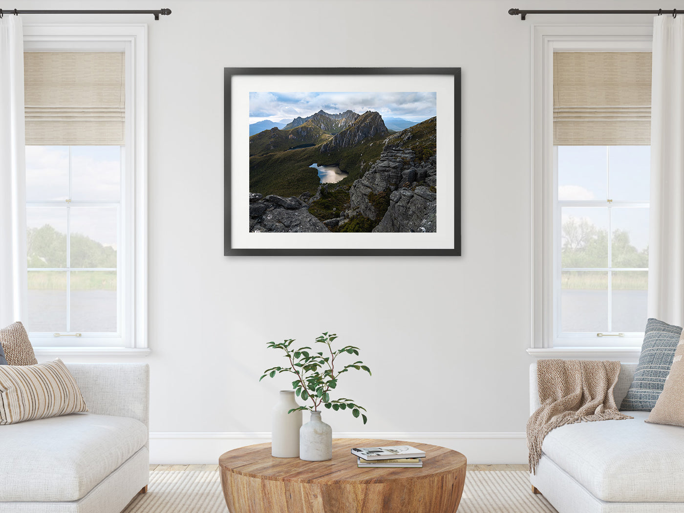 Timelessness Mountains, Tasmania. Wall Art