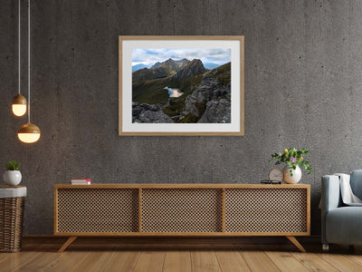 Timelessness Mountains, Tasmania. Wall Art