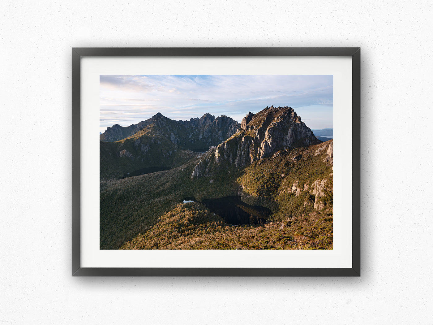 Uncultivated Golden Light,  Mt Capricorn, Tasmania. Wall Art