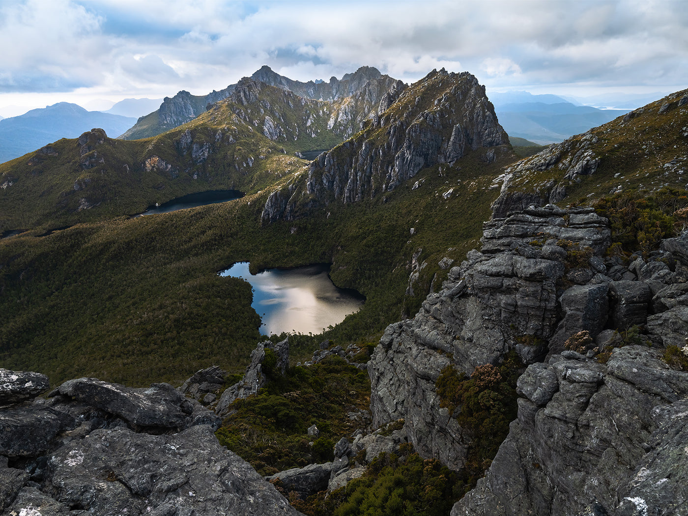 Timelessness Mountains, Tasmania. Wall Art