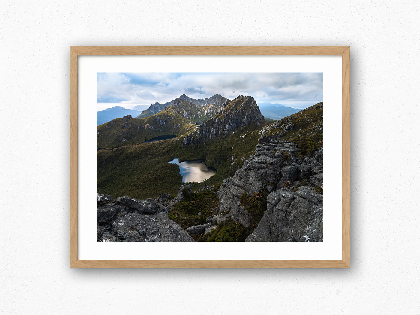 Timelessness Mountains, Tasmania. Wall Art