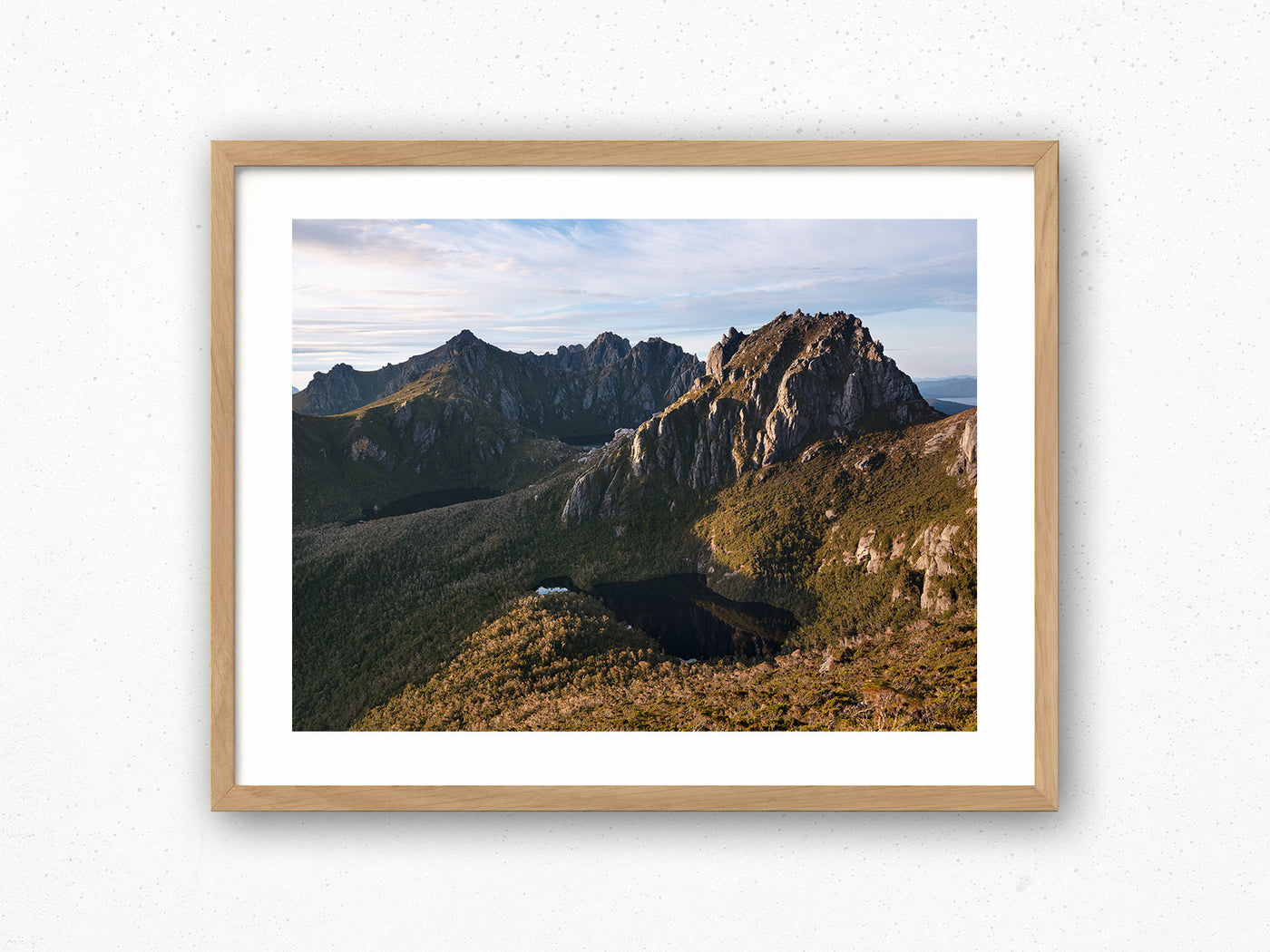 Uncultivated Golden Light,  Mt Capricorn, Tasmania. Wall Art