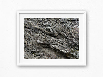 Quartzitic Rock Formation, Tasmania. Wall Art